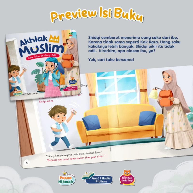 Seri Akhlak Anak Muslim