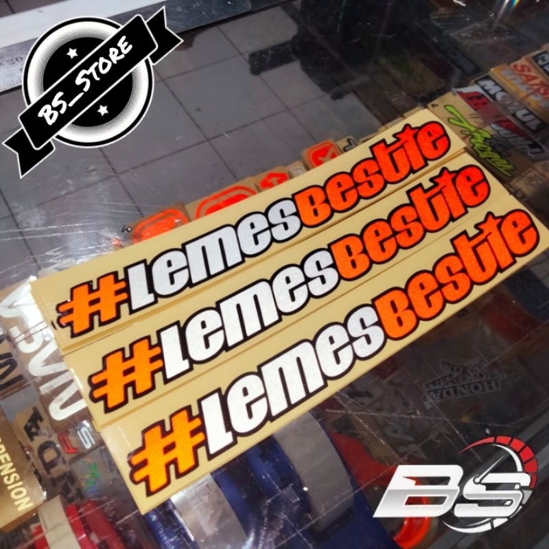 Sticker CUTTING LEMES BESTIE