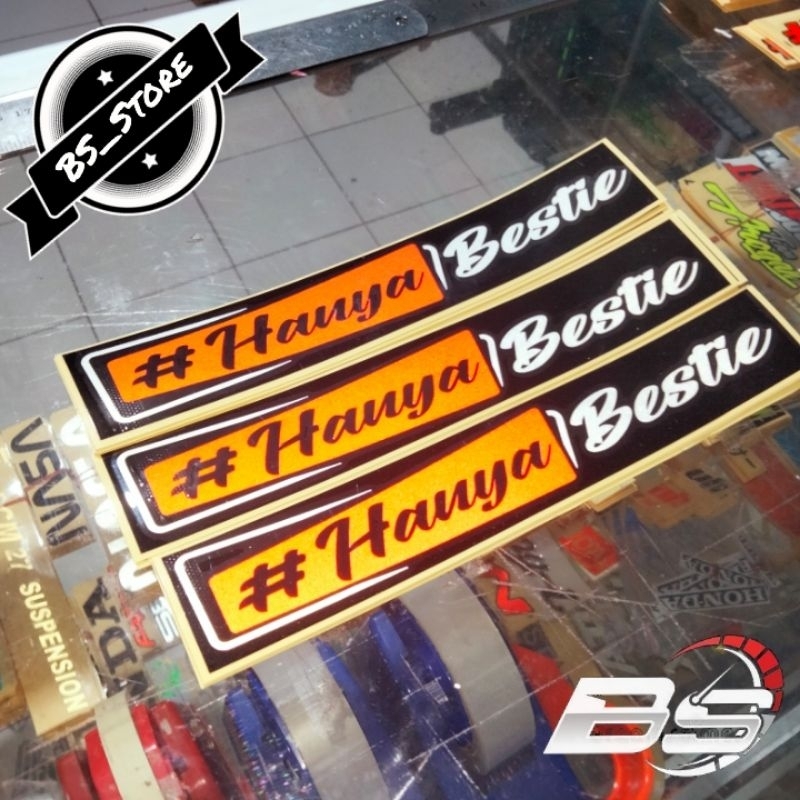 Sticker CUTTING HANYA BESTIE