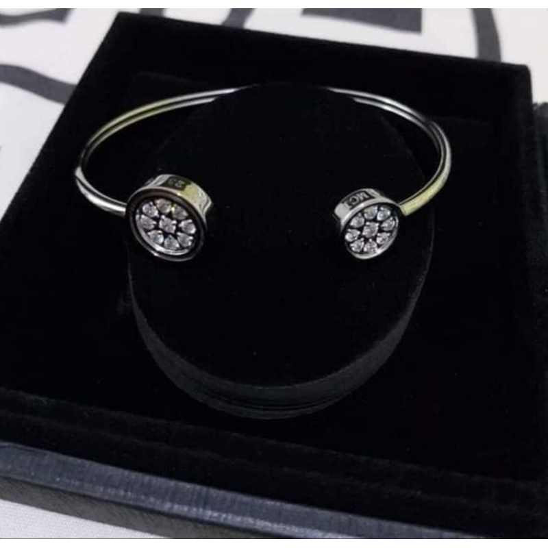 PRELOVED GELANG KESEHATAN MCI SILVER GELANG BANGLE MCI ANTI RADIASI ASLI ORIGINAL ORI GELANG GERMANI