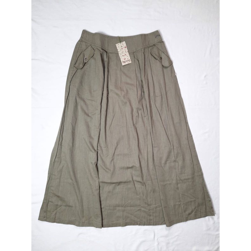 BAWAHAN ROK REMPEL PANJANG WANITA DEWASA CORNICHE ORI