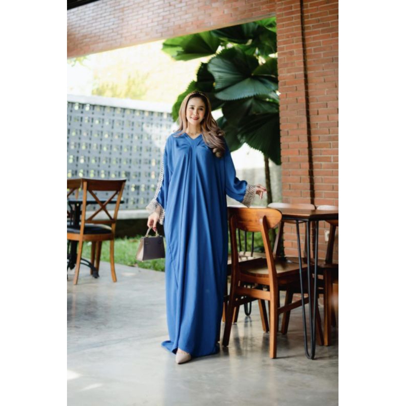 KAFTAN ZASMINE CRINKLE AIRFLOW/KAFTAN LEBARAN CRINCLE AIRFLOW PREMIUM