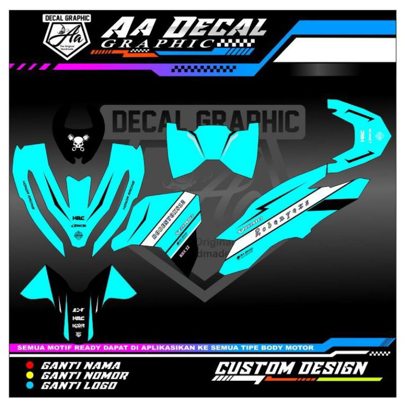 stiker decal vario 125 new stiker vario 125 new bisa request
