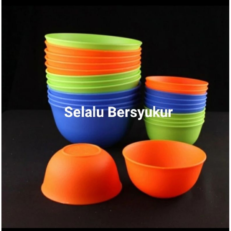 Mangkok Besar Plastik Pine (L) Merek KH ( 1 Lusin)