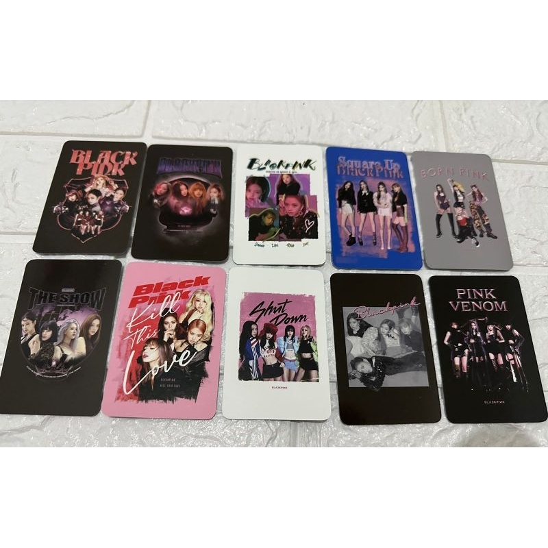 Photocard Blackpink Flimty Grub Exhibition