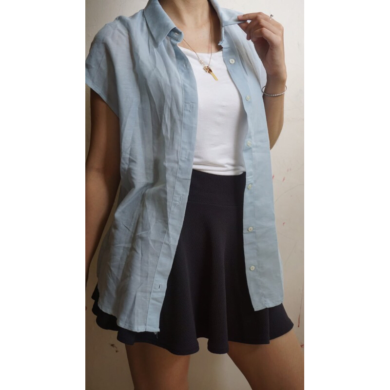 BLOUSE BURU&JUDY BABY BLUE