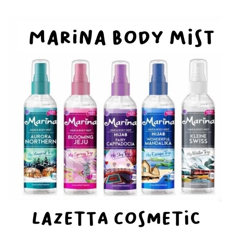 Marina Hair and Body Mist 100 ml | Parfum Rambut Marina