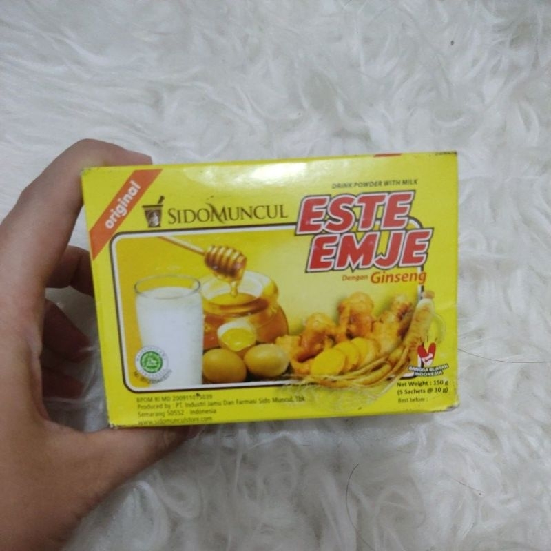 Sidomuncul esteemje stmj ginseng bubuk instan isi 5 sachet