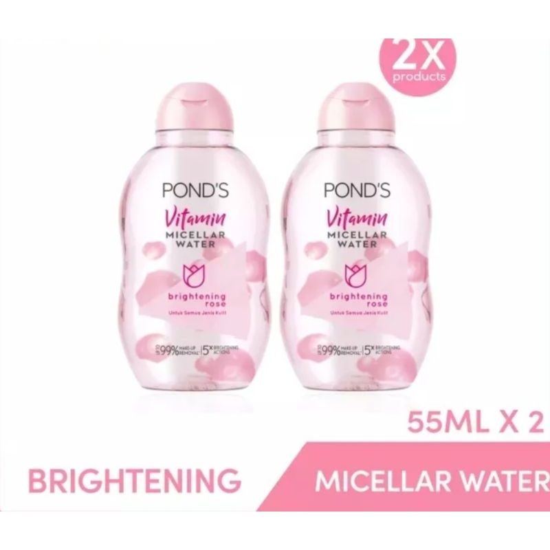 ponds micellar water brightening 55ml exp 2026