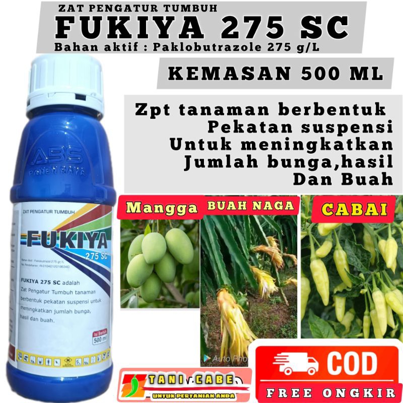 FUKIYA 275 SC perangsang bunga -500 ML ORIGINAL