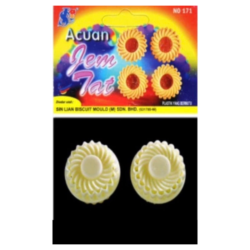 cetakan kue jam tart acuan 171 / cetakan kue acuan 171 impor malaysia