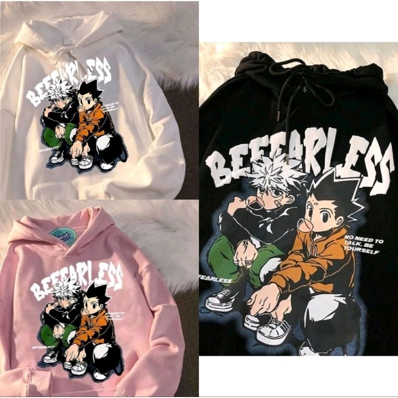 ALU • BEFEARLESS SWEATER HOODIE UNISEX COUPLE ANIME