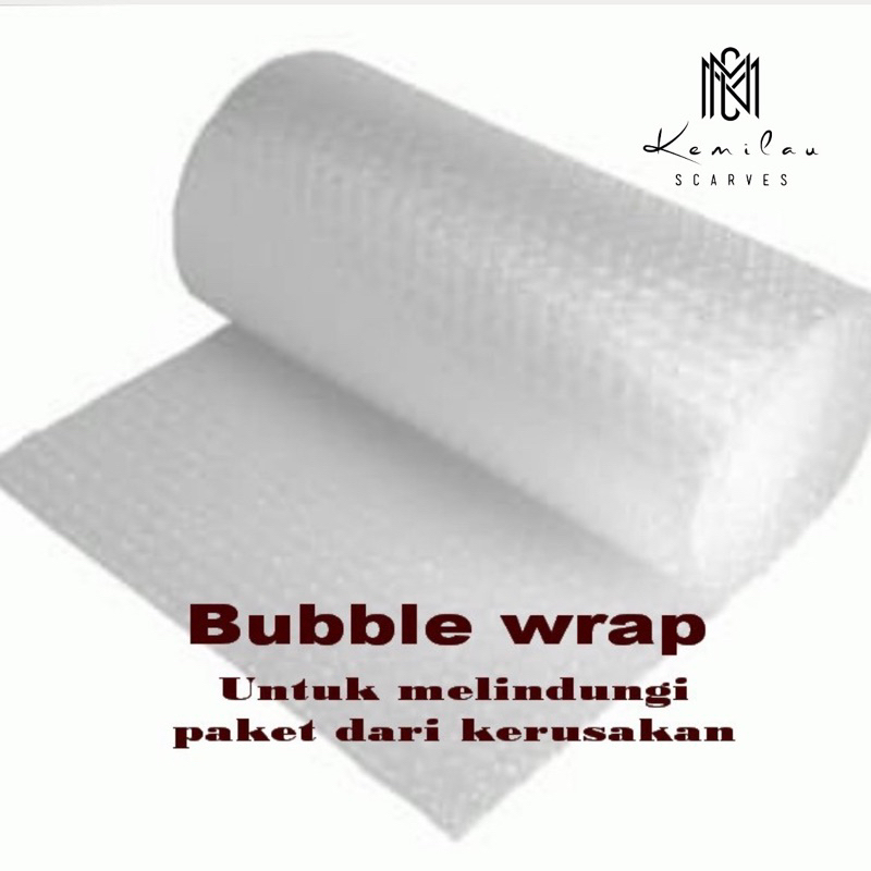 

Tambahan packing dengan Bubble Wrap supaya paket lebih aman TIDAK DIJUAL TERPISAH