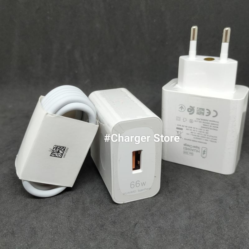 Charger Huawei Super Fast Charging VOOC DART 66 Watt 6A ORIGINAL Type C