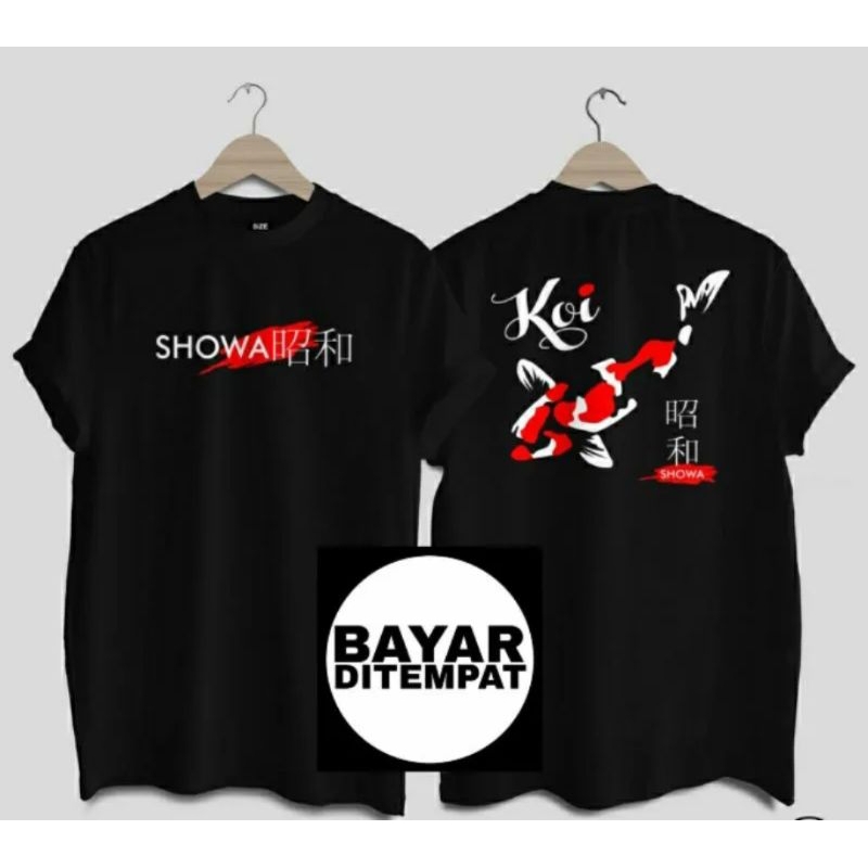 JEBER KAOS SHOWA KOI / BAJU IKAN KOI / IKAN HIAS KOI