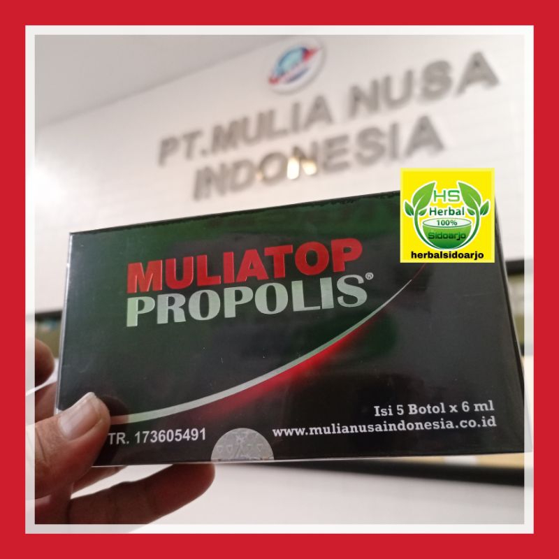 Propolis Muliatop bisa untuk Alergi, Jantung, Ambien, Luka luar Dalam, Mata, Hidung, Telinga, Lambun