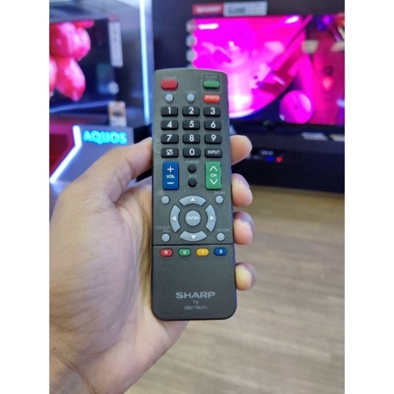 REMOTE REMOTE SHARP LED LCD ORIGINAL GB217WJN1 COCOK KE SEMUA TV SHARP