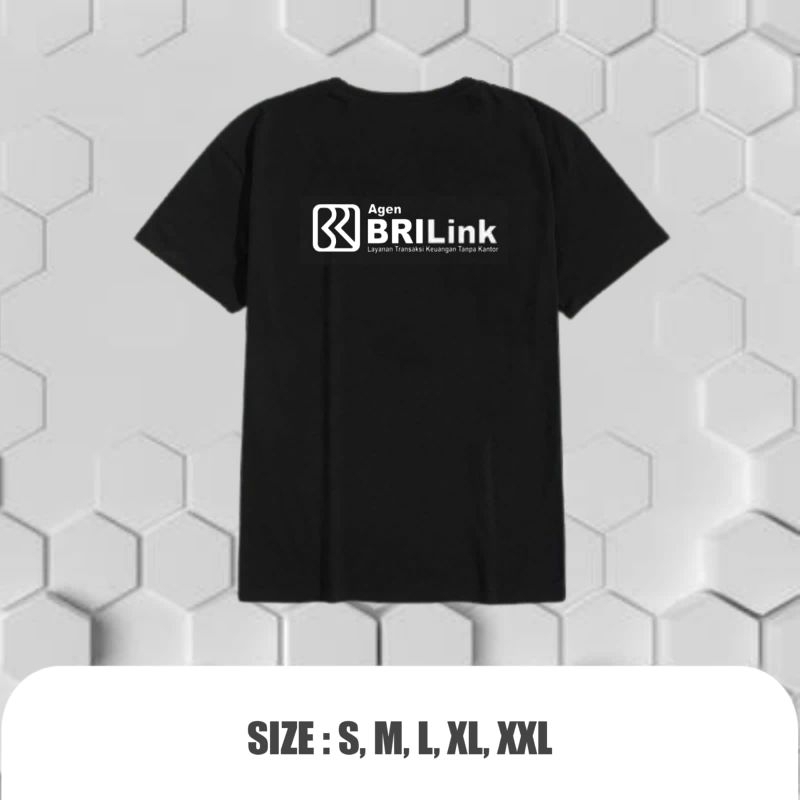 KAOS AGEN BRILINK LOGO SPONSOR SIMPLE