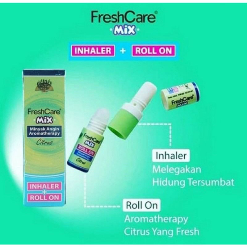 Freshcare Mix Citrus Roll On +  Inhaler