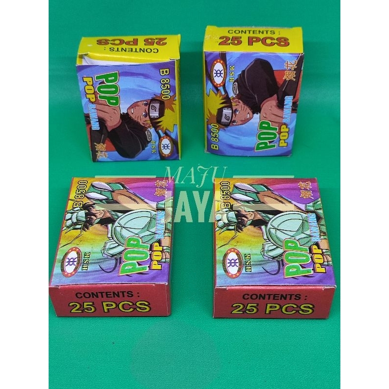 Mainan Pop Pop Bawang Banting 1 pack Isi 25 Pcs