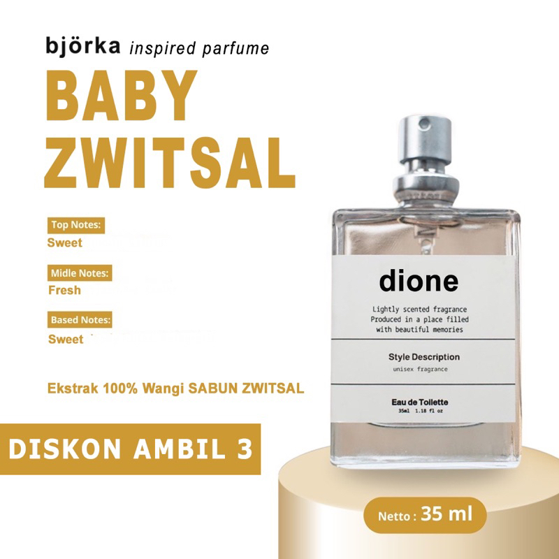 Bjorka DIONE Parfum Unisex Tahan Lama Murah Inspired Perfume Lokal Terlaris