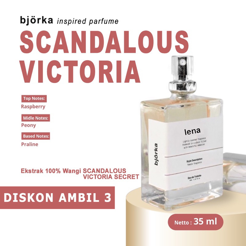 Bjorka LENA Parfum Wanita Tahan Lama Murah Inspired Perfume Lokal Terlaris