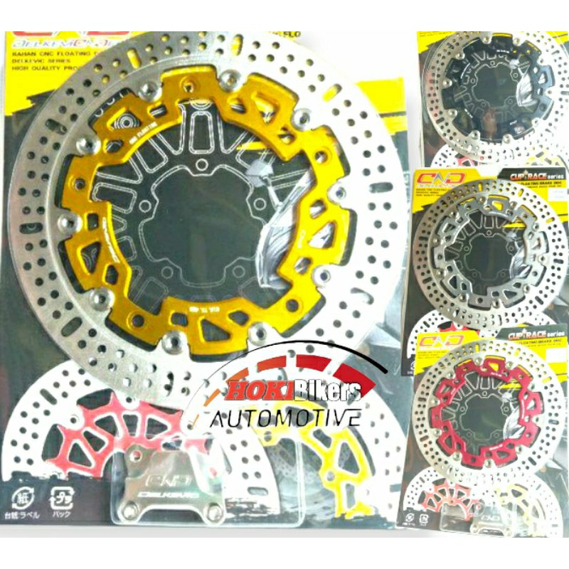 Piringan Depan Satria fu 150 lebar CNC Delkevic Original motor satria fu Piringan cakram disc depan 