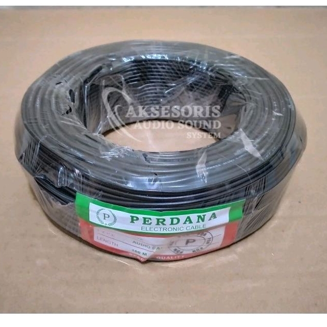 Kabel Perdana Audio dan Listrik 0.75mm 1Roll 100Meter Kualitas bagus
