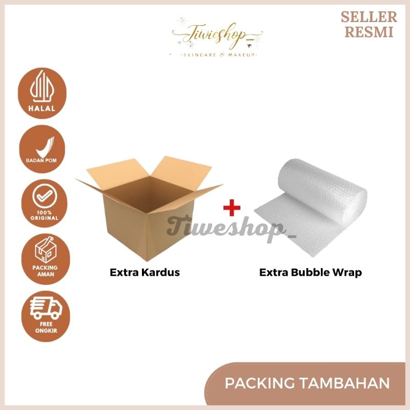 

EXTRA BUBBLE WRAP HANYA UNTUK TAMBAHAN PACKING