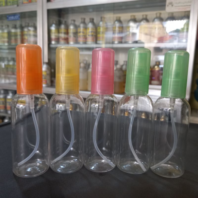 Parfum Refill botol plastik ukuran 50ml - 60ml (bebas request aroma)