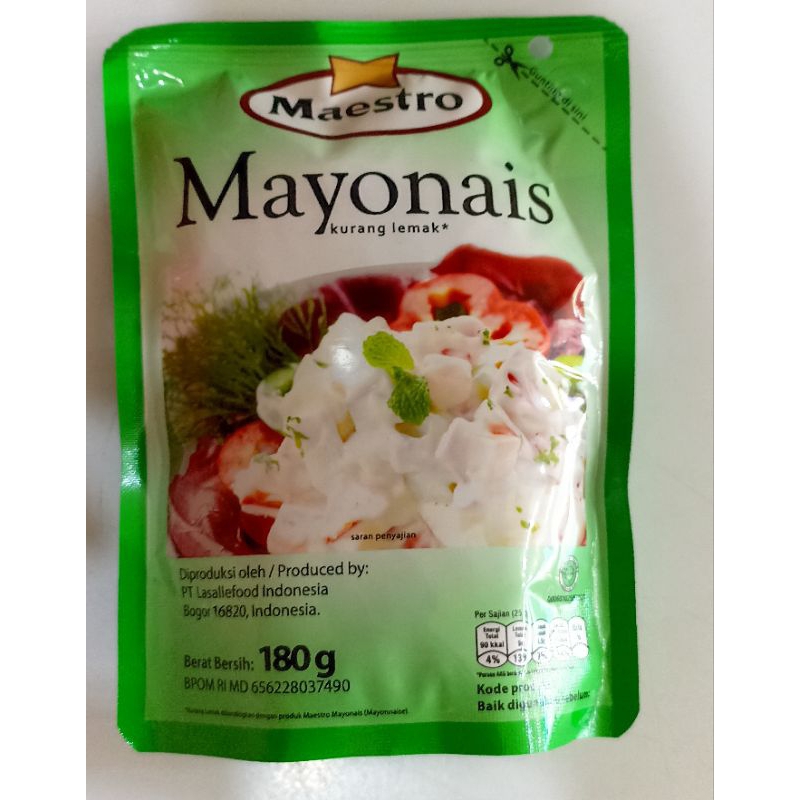 

Maestro Mayonais 180gr