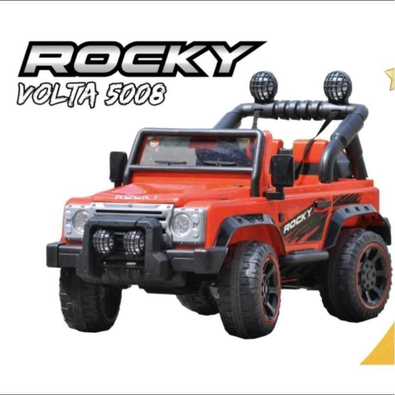 Mainan Anak Mobil Aki SHP Volta Jeep Rocky 5008