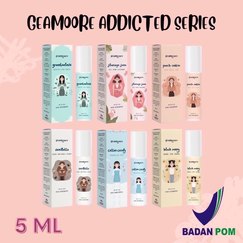 PARFUM GEAMOORE 5ml Roll On BEST SELLER BPOM