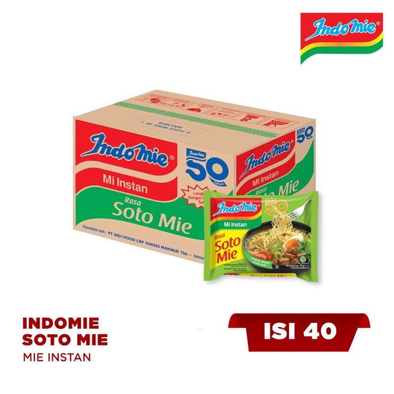 

INDOMIE SOTO MIE SEDUS ISI 40