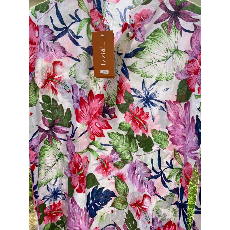 Long Tunik Atasan wanita by Izzie ( SALE APRIL MOP)