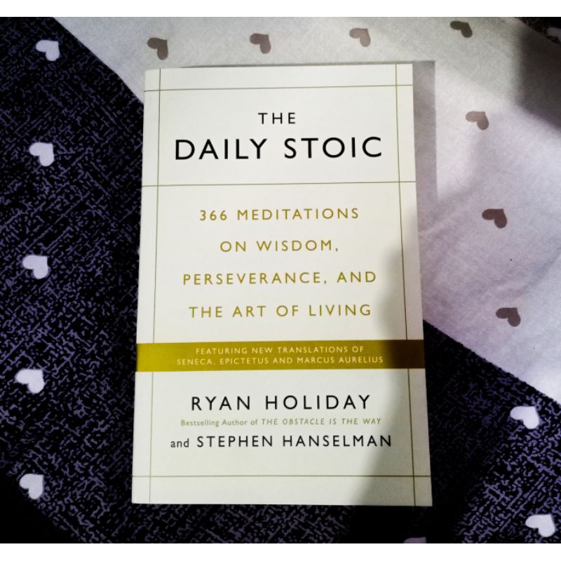 PRELOVED The Daily Stoic English / Ryan Holiday and Stephen Hanselman