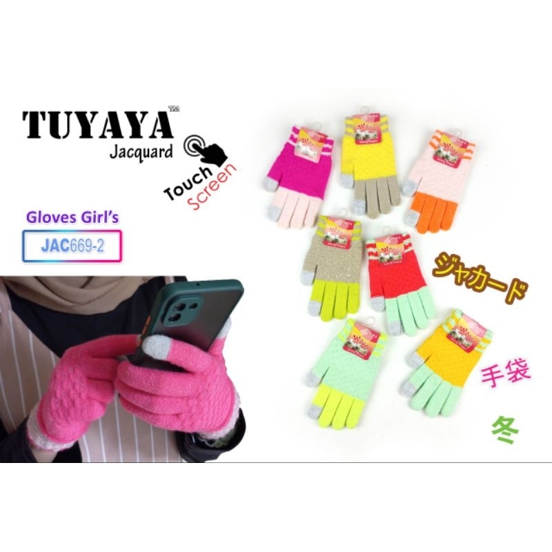 1.pasang.sarung.tangan.rajut.touckreen tebal.fesion.dingin wanita.dewasa