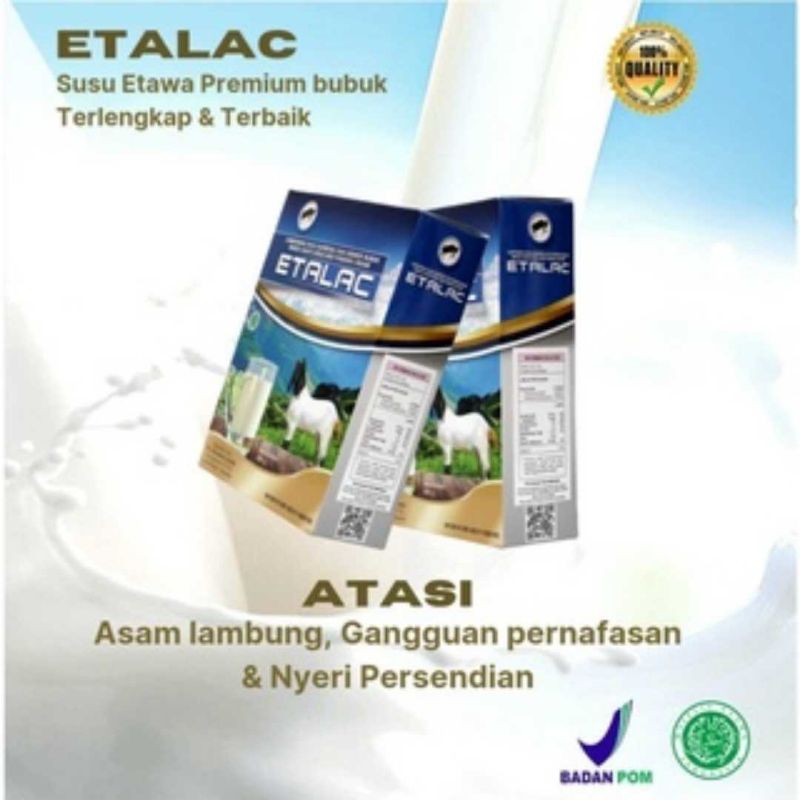 

ETALAC Susu Kambing Etawa Paket 4 Box Minuman Kesehatan