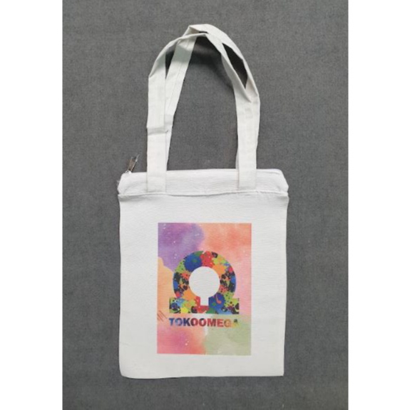 Totebag Custom Blacu Ukuran 30 x 40 Cm Tas Tote Godie Goodie Bag Goodiebag Jinjing Tenteng Resleting Untuk Sekolah Kuliah Pria Wanita