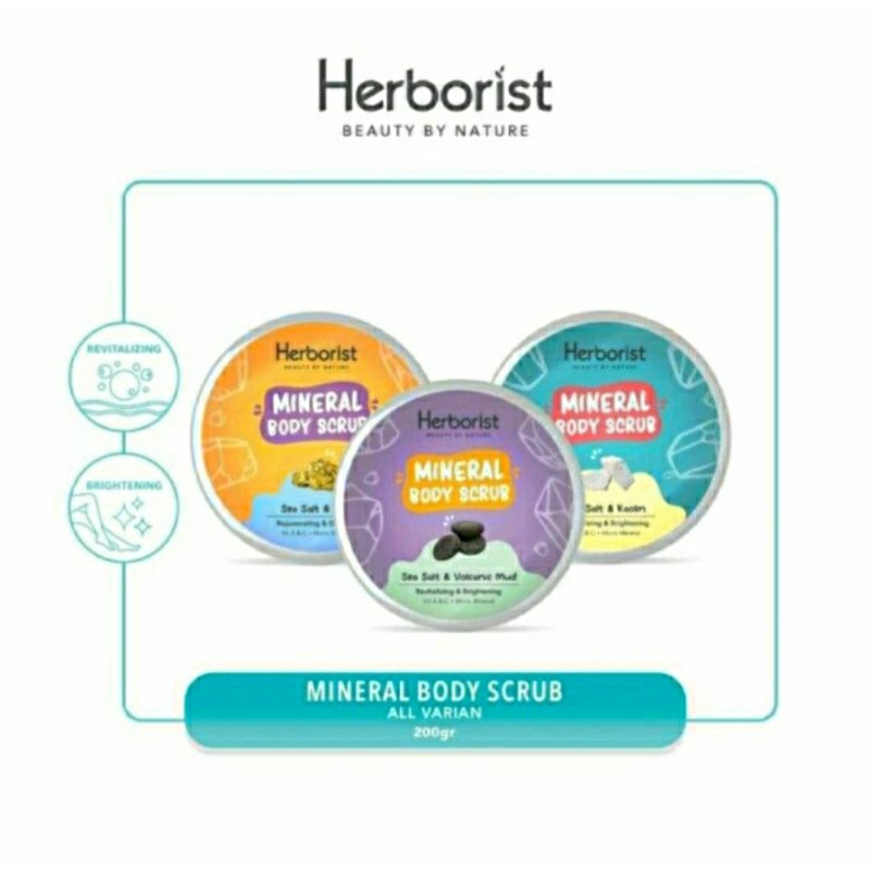 HERBORIST Mineral Body Scrub 200gr