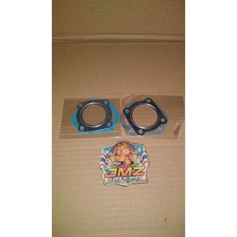 paking gasket blok seher piston 40mm dan 43mm qingqi babymatic 50cc
