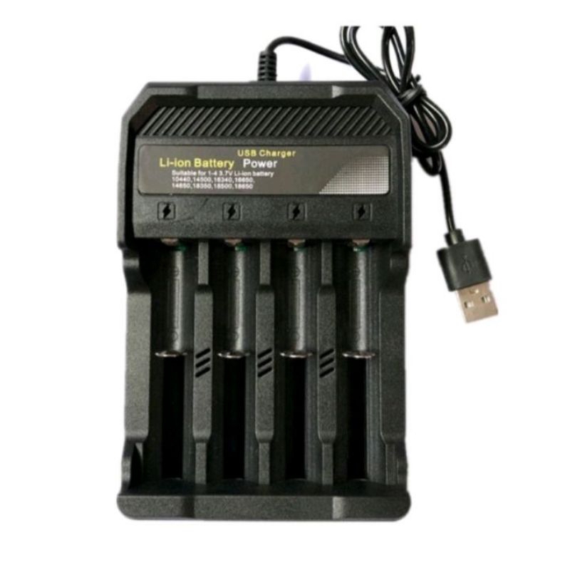 CHARGERAN BATRE 18650/18500/14500/16350 3.7V CHARGERAN