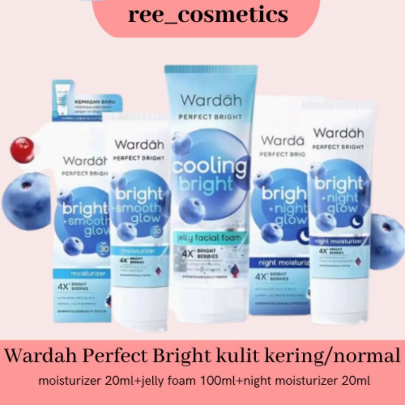 Wardah Perfect Bright Paket Lengkap Murah | Wardah Skincare | Wardah 1 Set