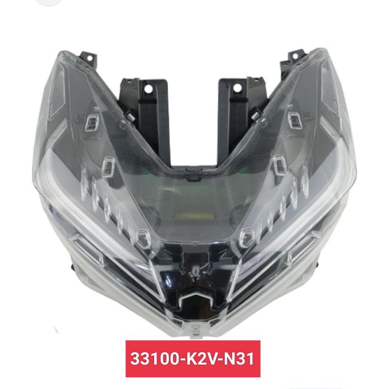 reflektor lampu depan Assy Vario 125 esp K2V/33100k2vn31