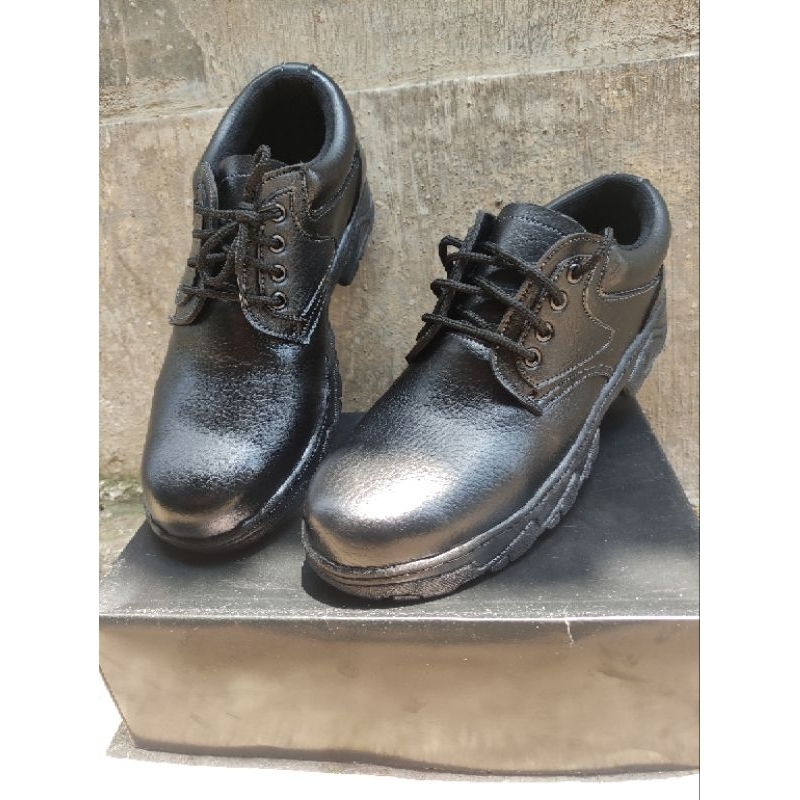 Sepatu Safety Besi Proyek Pabrik Kitchen Formal Keselmatan Kerja Safety