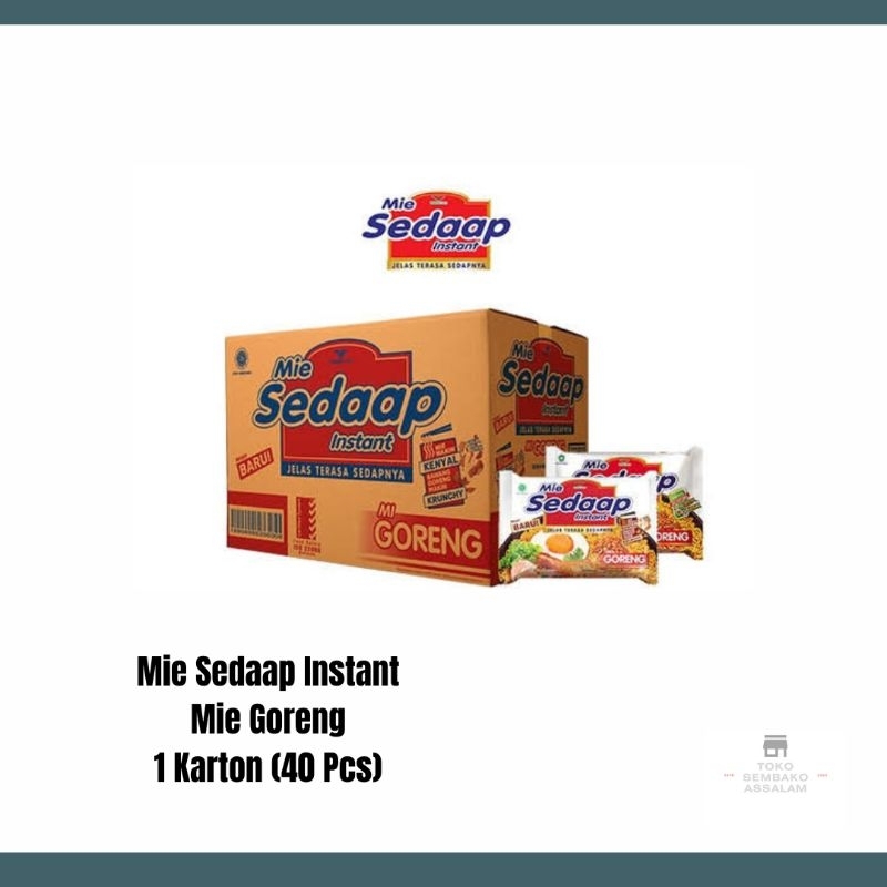 

Mie Sedaap Goreng 1 Dus / Mie Sedap Goreng 1 Karton isi 40 pcs