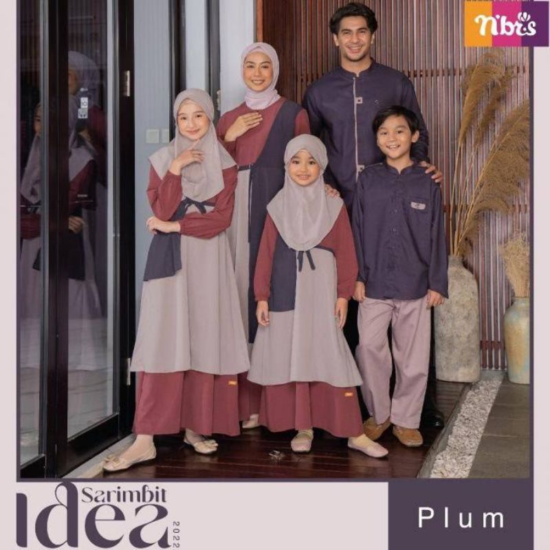 Sarimbit Nibras idea Plum