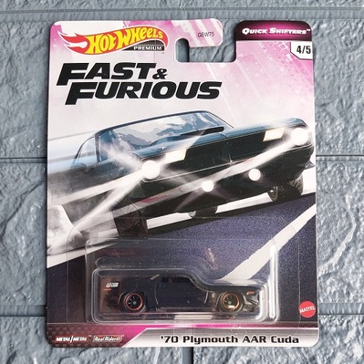 HOT WHEELS PREMIUM '70 Plymouth AAR Cuda