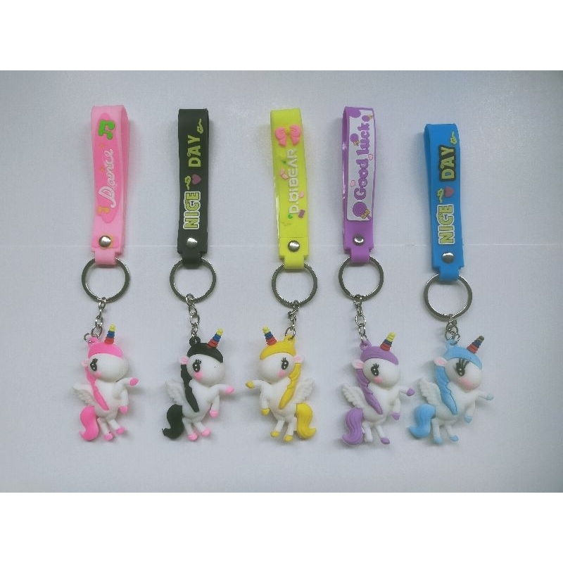 Gantungan kunci motif kuda poni