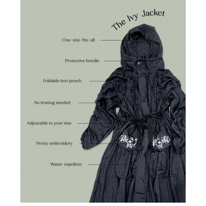 PVRA Official - The Ivy Jacket Black